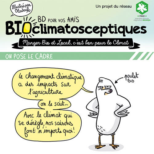 La « BD pour vos amis Bioclimatosceptiques » pour expliquer avec humour qu’une transition écologique est possible