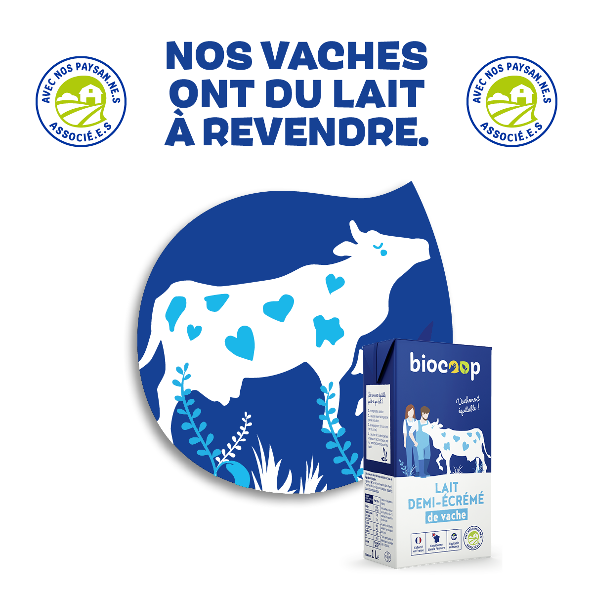 Soutenons nos producteurs de lait ! 