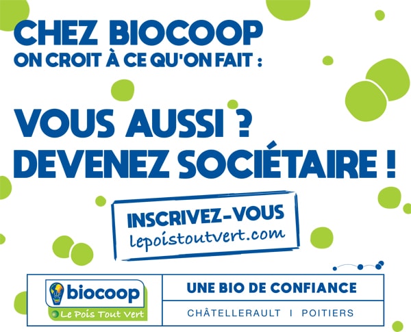 Chez Biocoop, on croit à ce qu'on fait ! Chez Biocoop, on croit à ce qu'on fait !