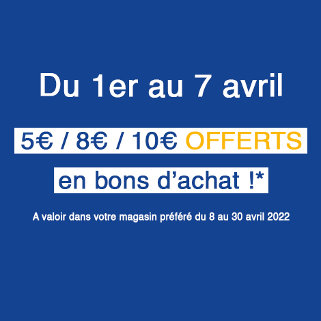 Du 1er au 7 avril, profitez d'un bon d'achat offert dans votre magasin Biocoop !