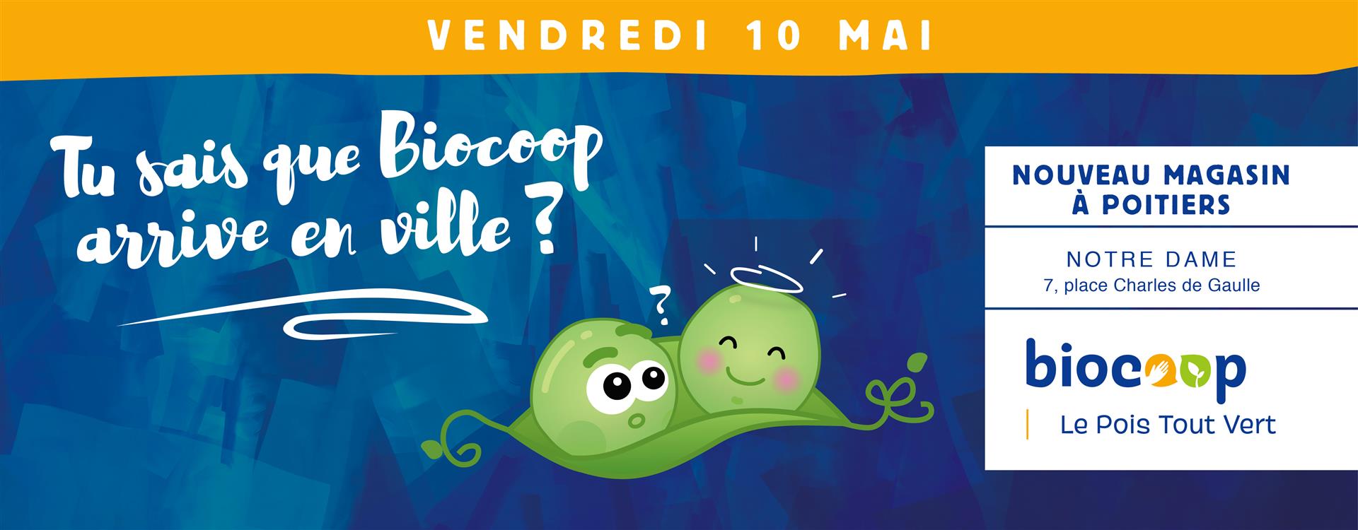 le Pois Tout Vert arrive au centre-ville de Poitiers !