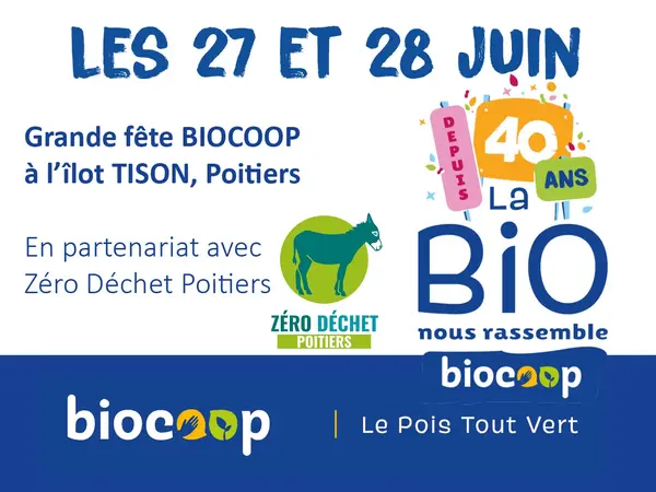 Grande Fête 40 ans BIOCOOP